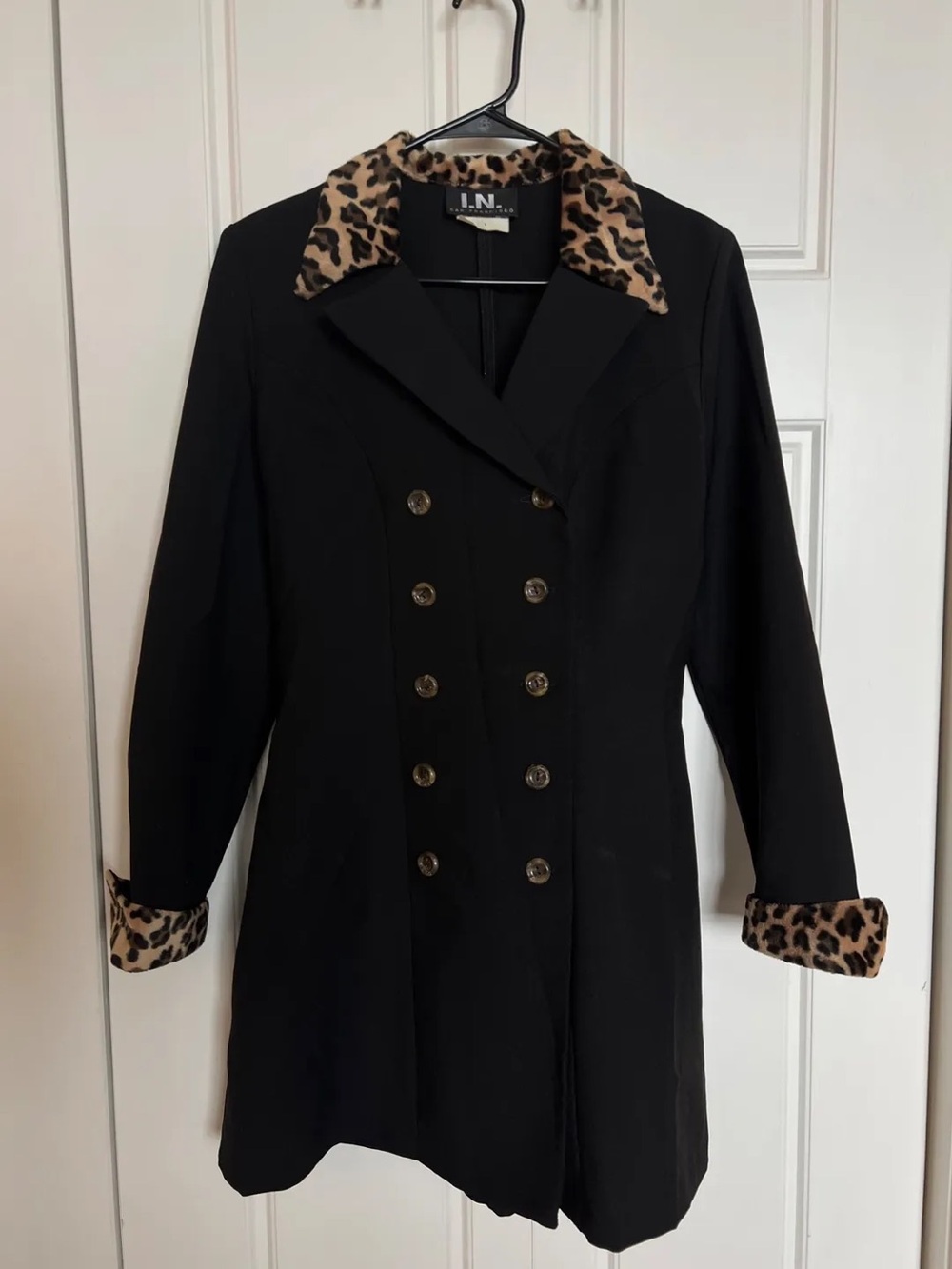 Vintage Cheetah Detail Jacket/Dress